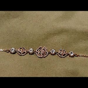 Kate Spade crystal rose bracelet